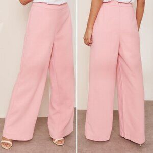 Keepsake The Label Wildfire Wide Leg Pants Trousers in Coral
